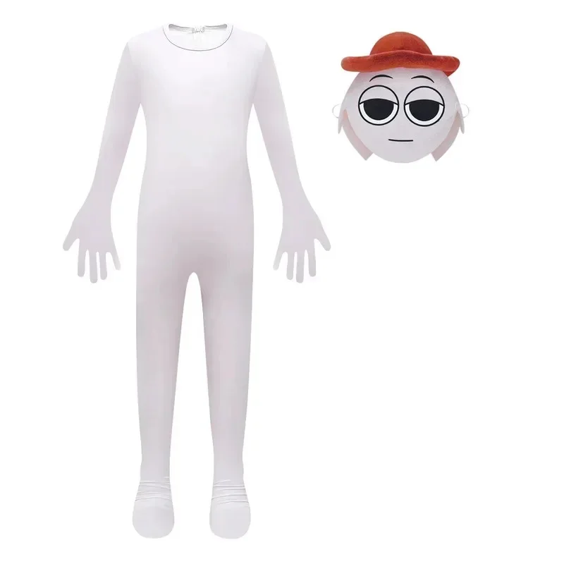 Halloween  Costume Game Sprunki Plush Jumpsuit  Christmas Birthday Party Fancy Carnival Costumes Sprunki Cosplay Clothes view 6