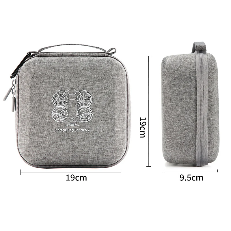 Custodia Zaino Per DJI NEO 2, Borsa Rigida A Spalla Con Vassoio EVA, Ad Alta Capacità, Per Occhiali N3 E Accessori, Dimensioni 36x26,5x11,5 Cm