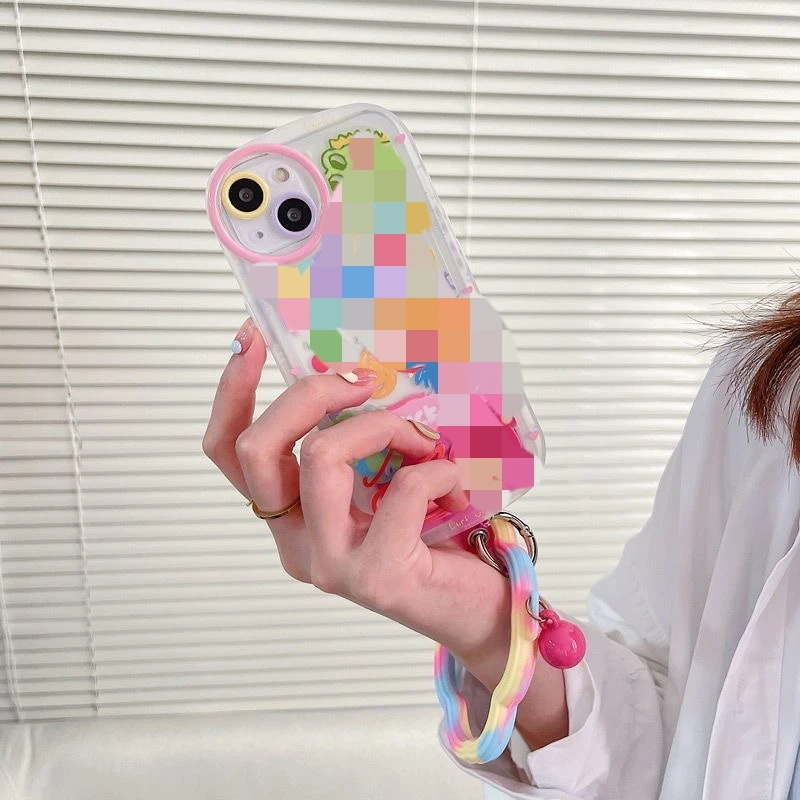 

2 шт. ремешок на запястье Mix Card, новый стильный ремешок для телефона, силиконовая форма цветка, украшения для рук-колокольчиков, цепочка для телефона с защитой от падения