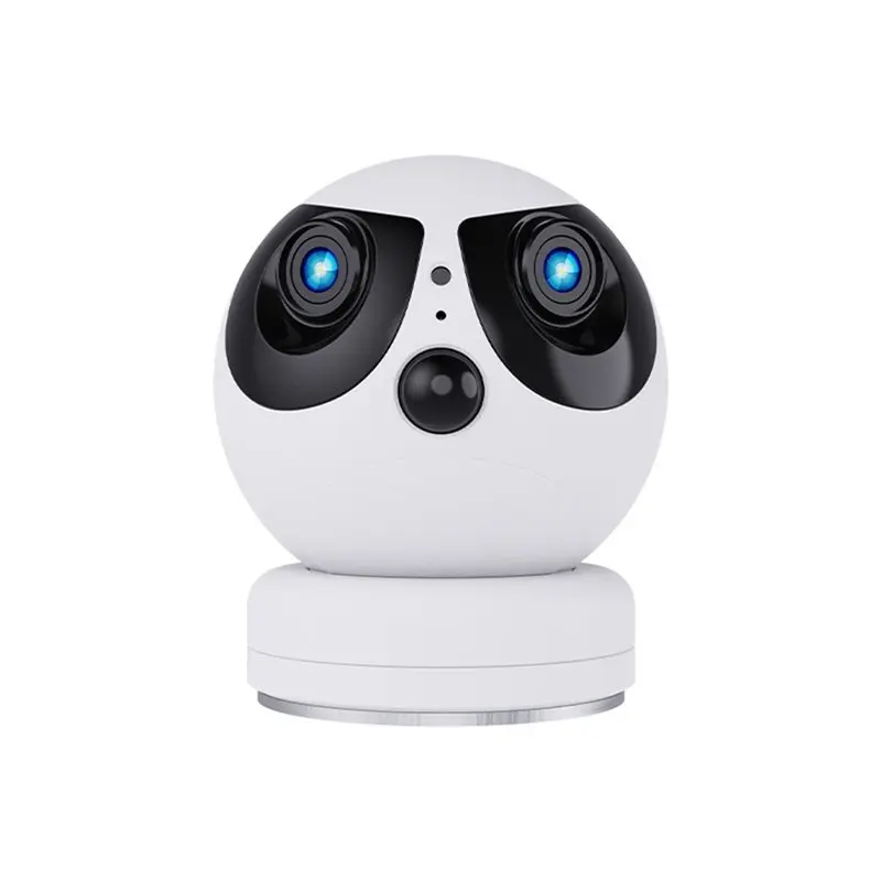 

Умная камера для дома ABVO-AI, видеонаблюдение, ИК-камера ночного видения, детектор движения, широкоугольная бинокулярная Wi-Fi камера, видеоняня