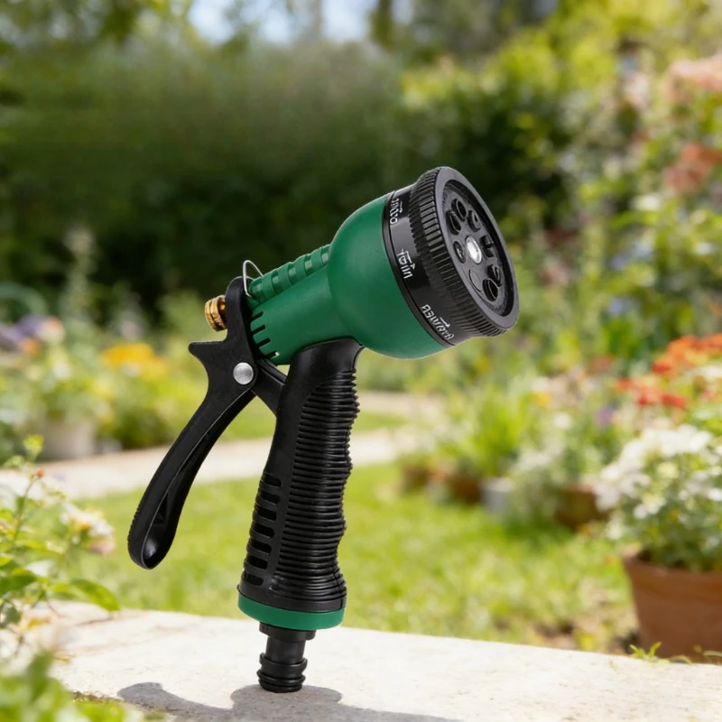 8 Function Garden Water Spray Nozzle Hose Sprinkler for Irrigation Car Washing Cleaning Watering Tool Gardening Supplies