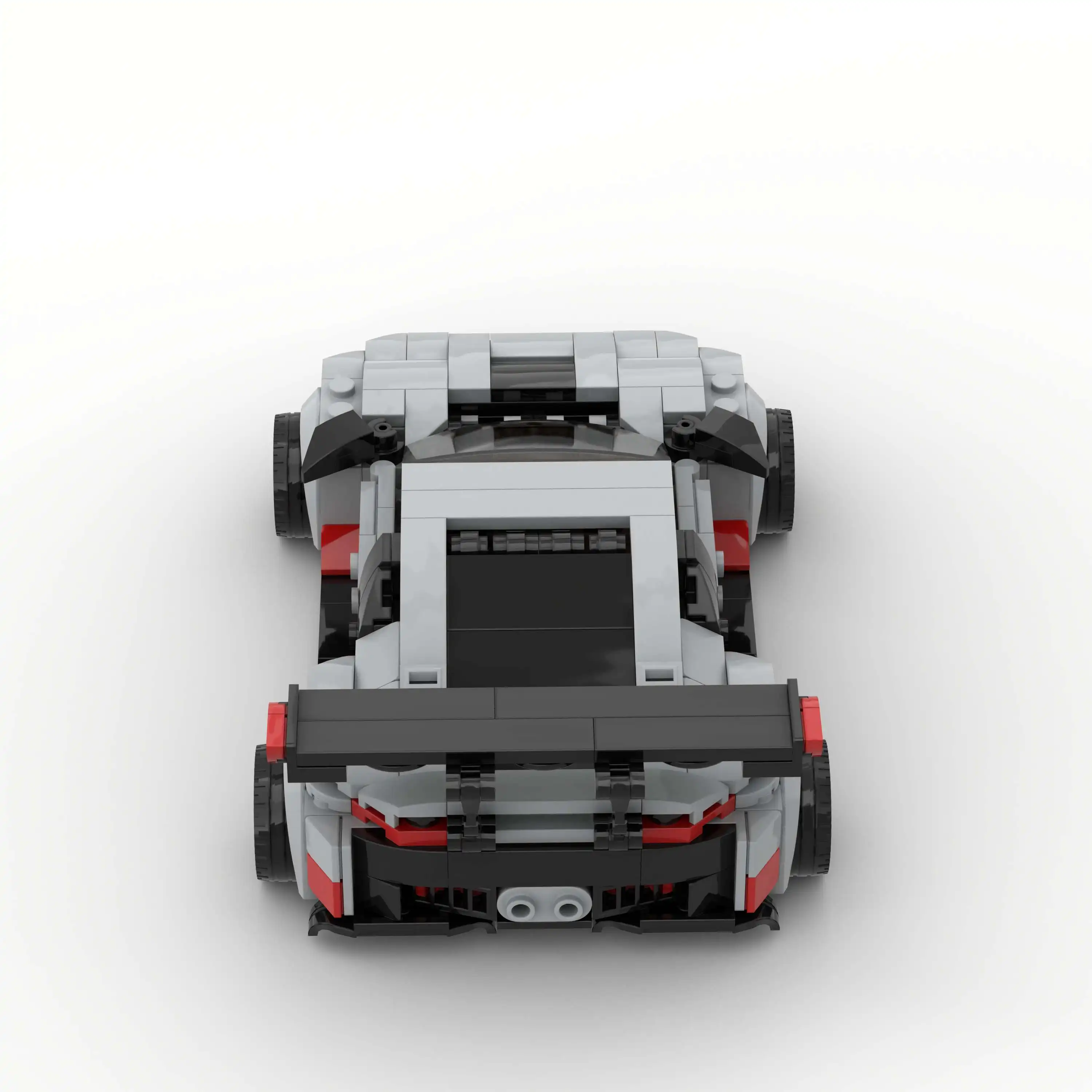 MOC Brick Technical Car Speed Champion Racer Building Block Sports Supercar Creative Garage Vehicle Technique Set Kids Toys Boys