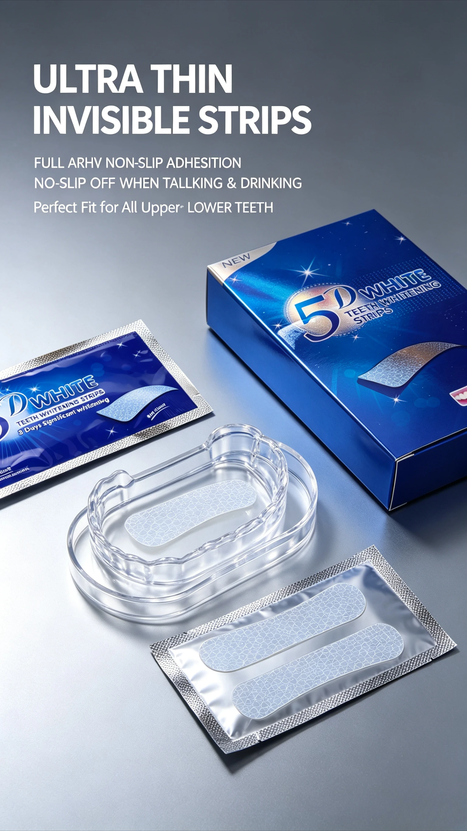 5D Whitening Teeth Strips | Re - Teeth Whitening At Home review and price