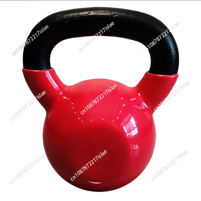 Kettlebell Weights Vinyl Coated Iron - 12 Size Options, 5lbs-50lbs - Coated for Floor and Equipment Protection, Noise Reduction