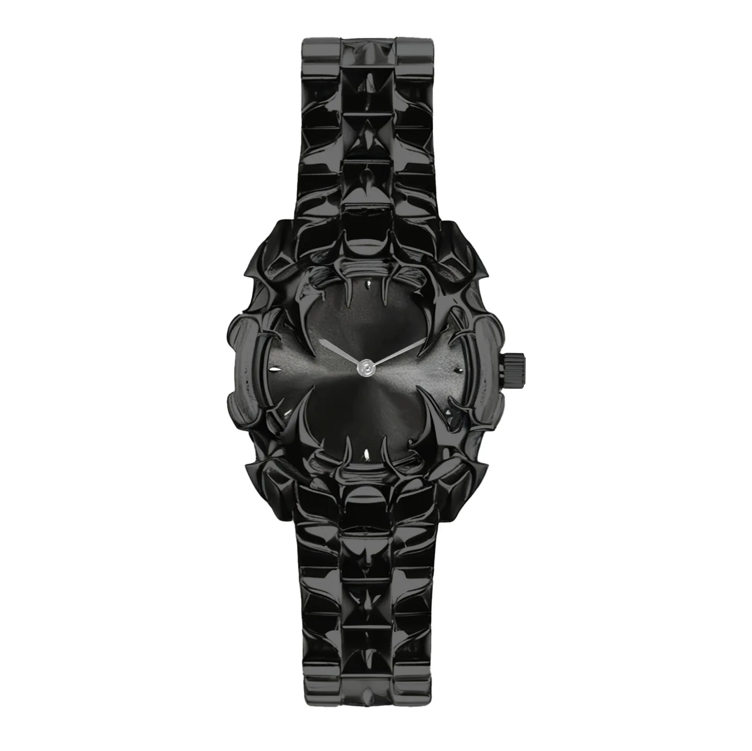 Fashion Style European And American Irregular Claw Watches High-end Niche Design Waterproof Circular Quartz Wristwatches