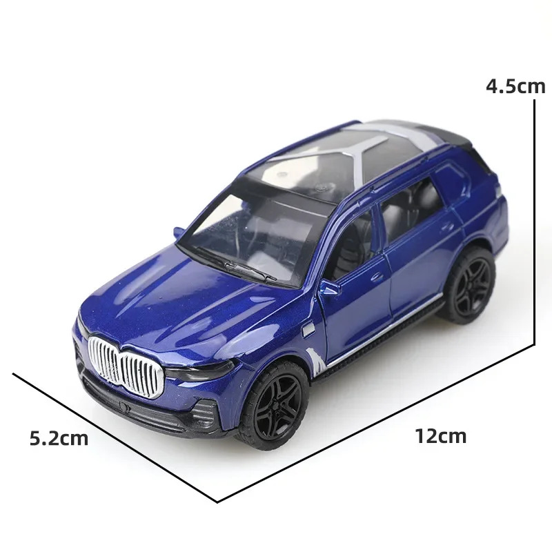 لعبة نموذج سيارة للطرق الوعرة مصنوعة من خليط معدني، لعبة سيارة واقعية للأطفال للأولاد، لعبة نقل السيارات