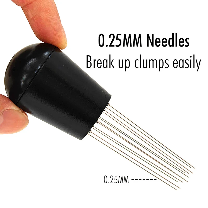 Upgraded WDT Tool Espresso Distribution Tool with Magnetic Stand Coffee Needle Stirrer Distributor WDT Tools Barista Accessories