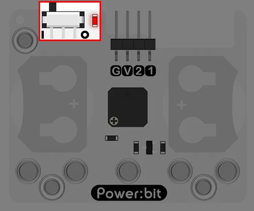 ELECFREAKS micro:bit Power: placa de extensión de bits alimentada por batería de botón CR2025 para niños programa Microbit dispositivos portátiles reloj