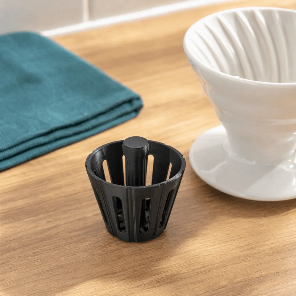 Reusable Design Coffee Filter Shape Retainer Portable Size Professional Grade Coffee Filter Press Tool Paper Filter Compatible