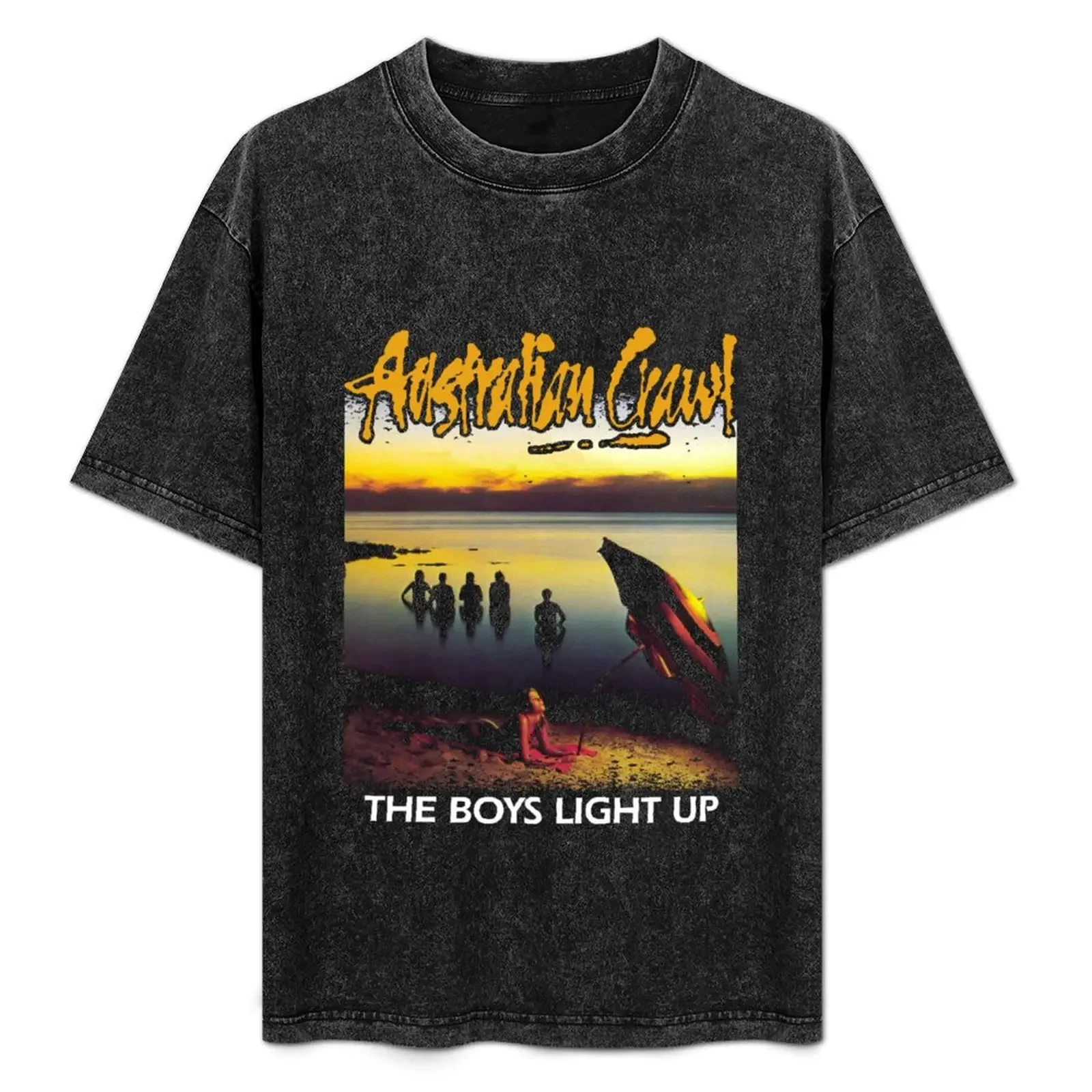 

Australian Crawl party boy T-Shirt sports fans vintage clothes graphic tee shirt anime tshirt mens graphic t-shirts hip hop