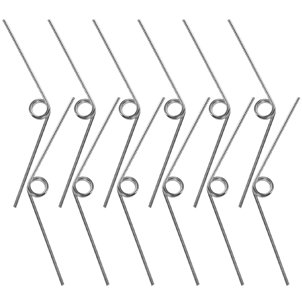 

12pcs Pruner Spring Parts Stainless Steel V Type Garden Shears Replacement Trimming Tool Accessories High Branch Scissors Spare