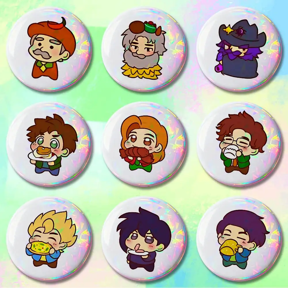 S-Stardew Game V-Valley HD Print Badges Pretty Round Display Brooches IP merchandise 32mm 58mm 75mm 44mm 25mm