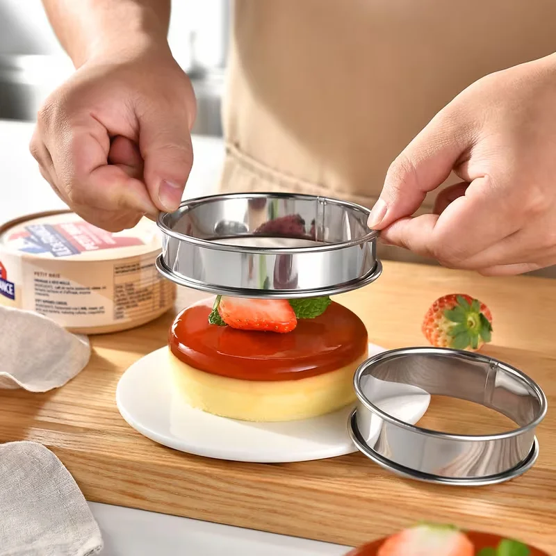 1개입 이중 롤링 스테인리스 스틸 잉글리시 머핀 링, - Kitchen Baker 리뷰 및 가격