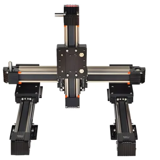 High Speed Linear Actuator 3 Axis Module Robot Arm Linear Module Actuator Xyz Gantry Robot Arm Motorized Table For Customized