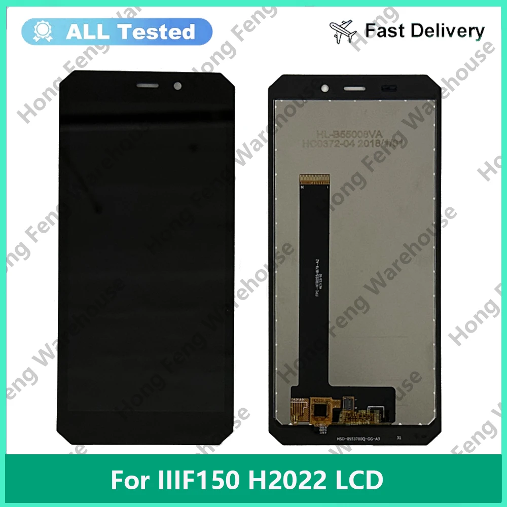 For Oukitel IIIF150 H2022 LCD Display +Touch Screen Digitizer Replacement iiif150 h2022 LCD Screen Assembly+Tools