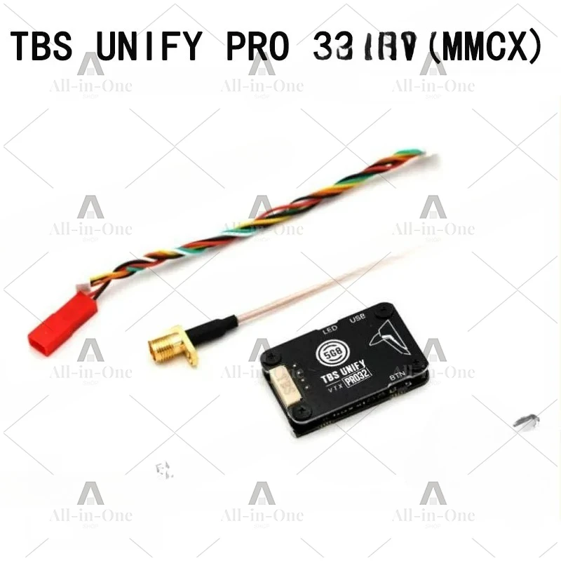 100% quality original 1pcs TBS UNIFY PRO 32 HV (MMCX) 1000MW Video Transmitter, Suitable for Racing Drones