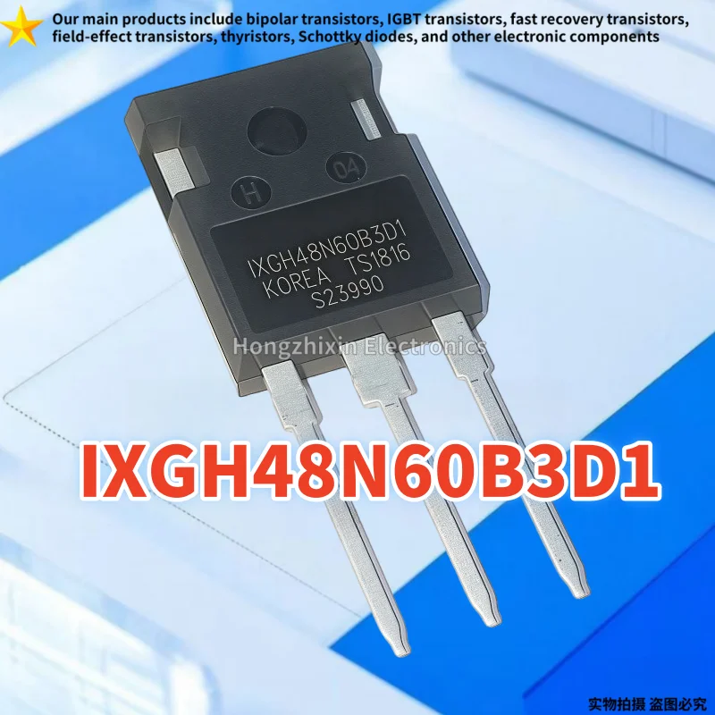 

IXGH48N60B3D1 IXGH48N60B3DI 1XGH48N60B3D1 48N60B3D1 48N60B3DI 48N60B3 TO-247 High-power tube 10PCS NEW Original