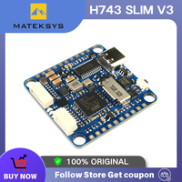 Matek H743 SLIM V3 STM32H743VIT6 BEC ICM20602 Baro Blackbox 2-8S F7 Flight Controller 30.5x30.5mm for FPV DJI RC Drones