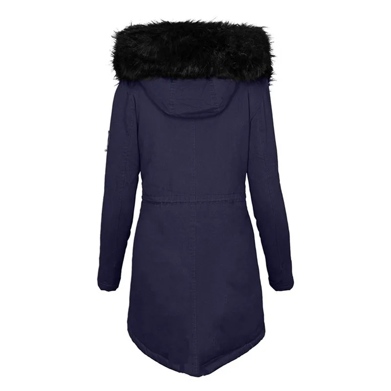2023 Warm Parkas Thicker Winter Jacket Women Hooded Fashion Coat Women Clothes Outdoor Overcoat Manteau Hiver coats for women