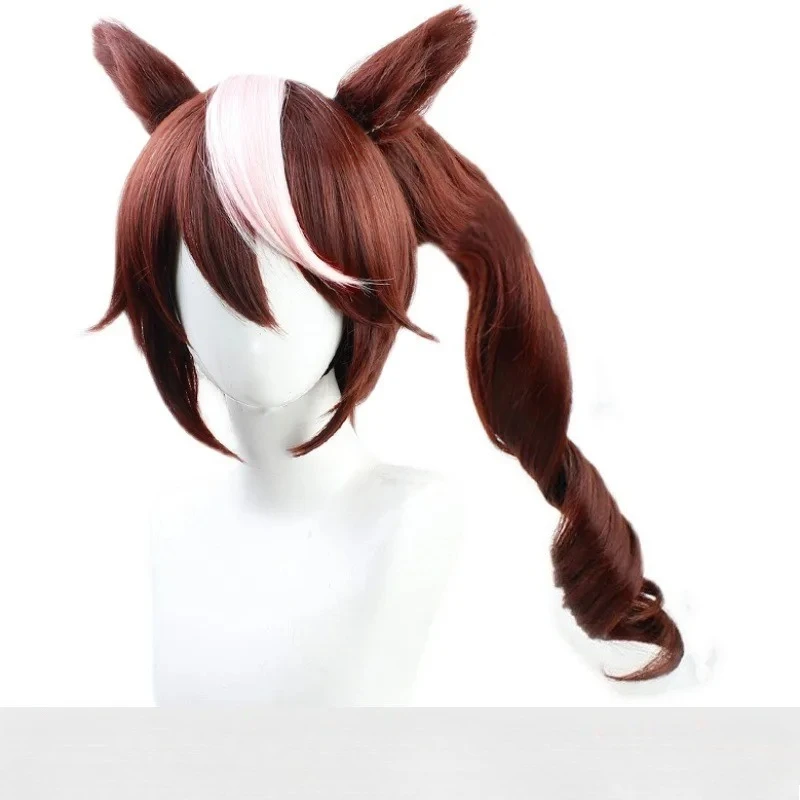 Uma Musume Pretty Derby Tokai Teio Cosplay peluca Anime juego de rol fiesta disfraz Prop pelo sintético fibra resistente al calor