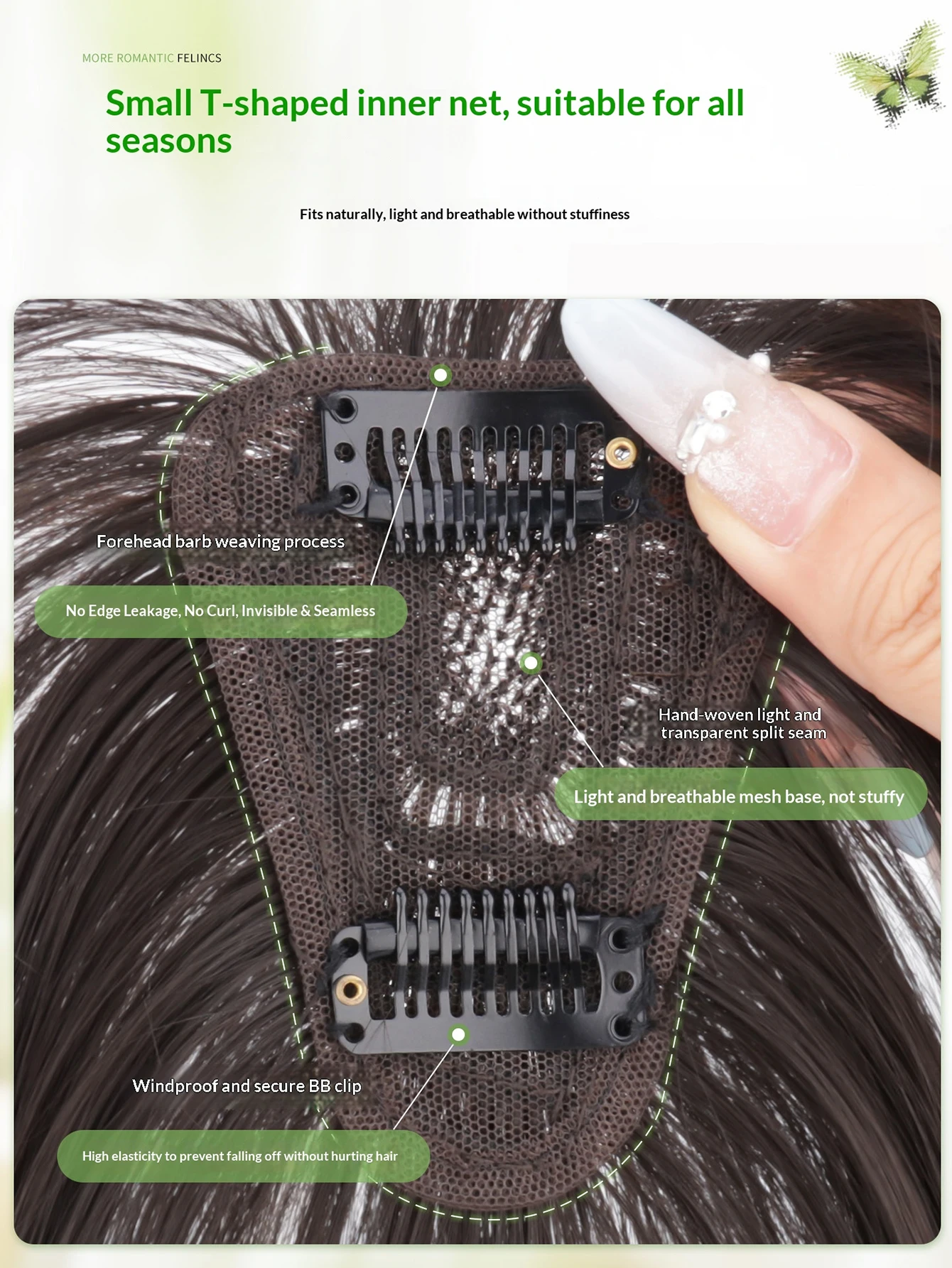 Thumbnail 2 - #7 Best Selling Clip-In Volume Hair Toppers