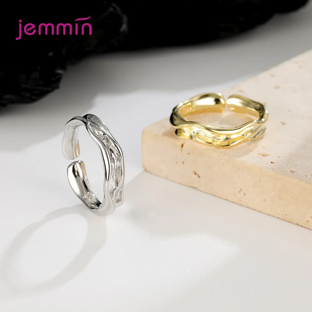 Hot Sale New Arrival 925 Sterling Silver Elegant Open Ring Jewelry Wedding Birthday Present for Women Girls