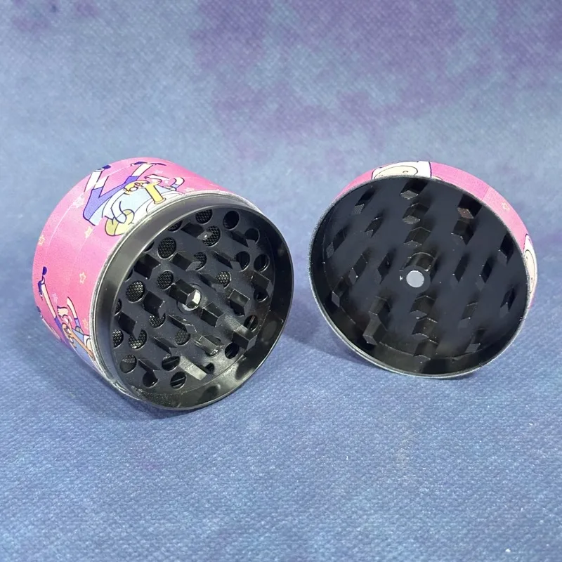 2 بوصة مطحنة الأعشاب دليل كسارة معدنية التوابل مدقة الفلفل هاون الملح قاطعة المطحنة 4-Layers طاحونة أدوات التدخين اكسسوارات #5