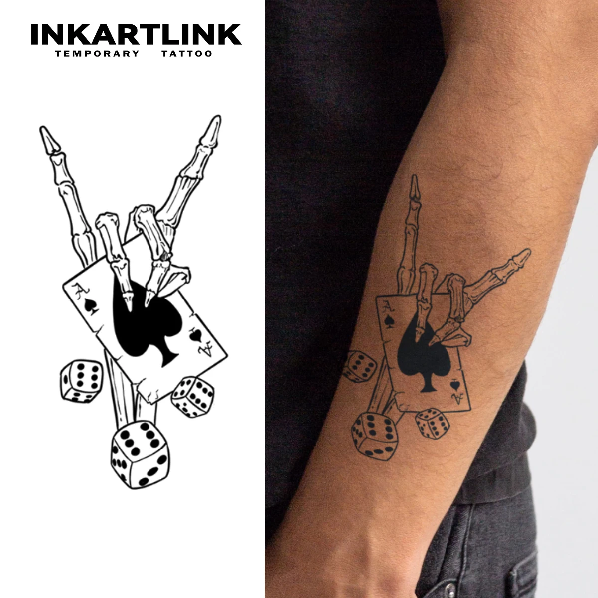 

Временная татуировка-наклейка Clown Victory, водонепроницаемая волшебная татуировка, поддельная татуировка длиной до 15 дней, полуперманентная татуировка