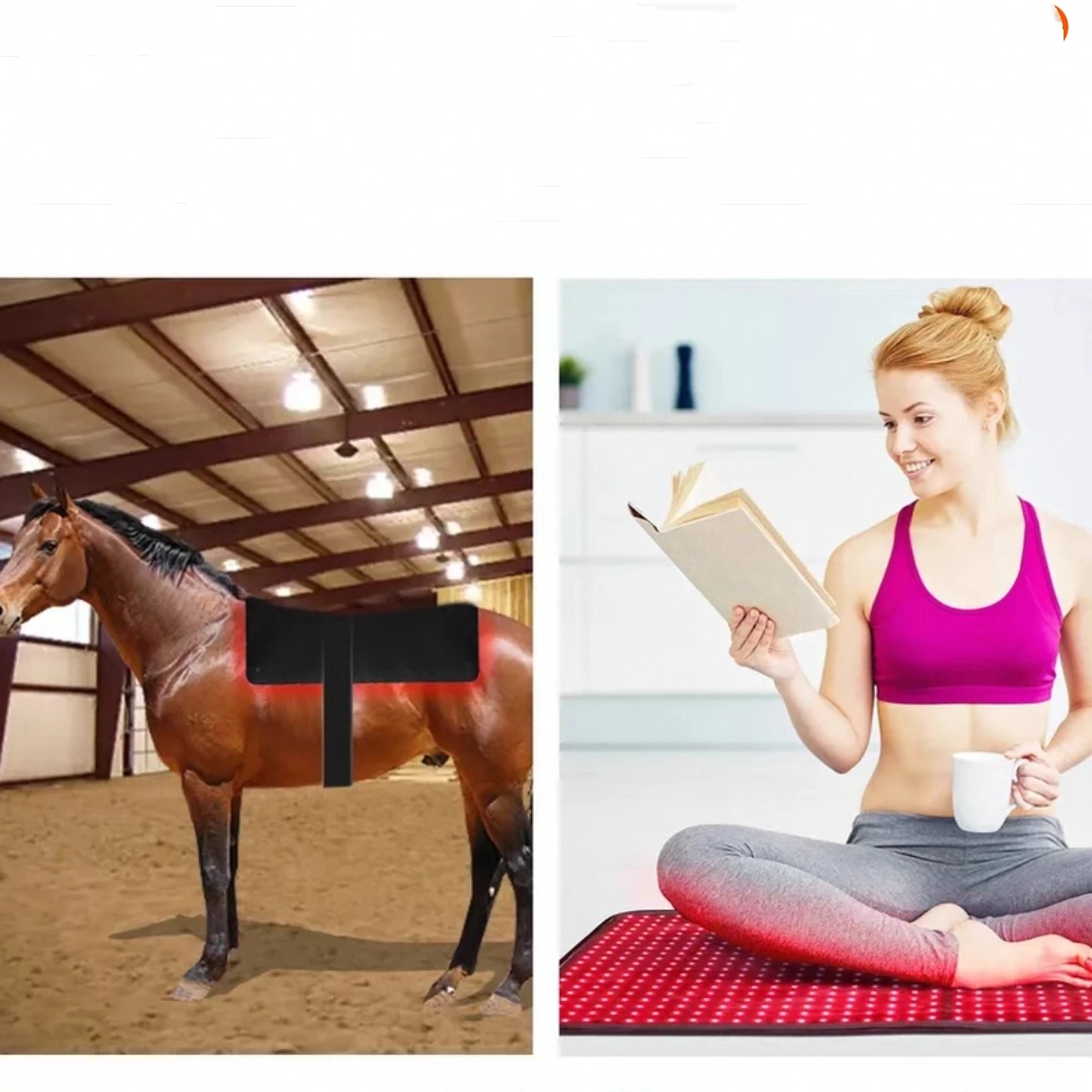 

360PCS LED Infrared Light Therapy Pad Deep Body Pain Treatment Back Knees Hands Leg Aid Portable 660nm 850nm Home Pad