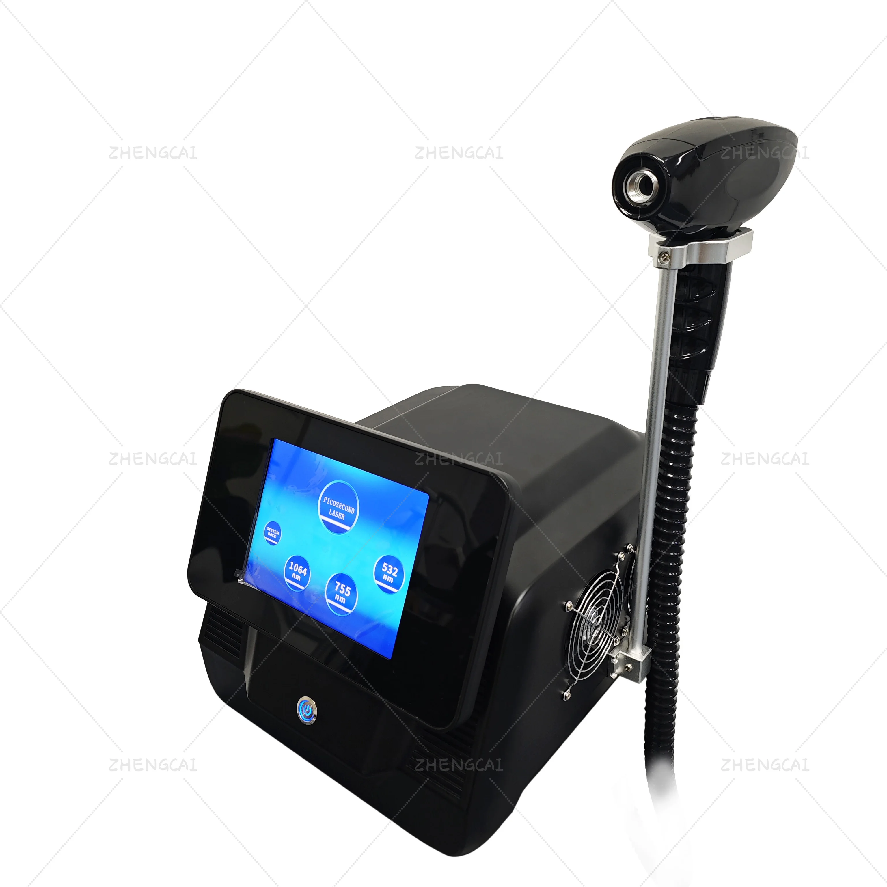 Portable Picolaser Tattoo Removal 2024 ND YAG Laser 755nm 532nm 1064nm Skin Rejuvenation and Face Whitening