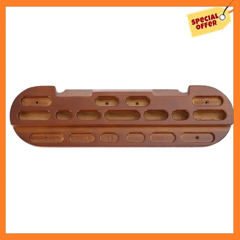 

AD08-Rock Climbing Board Fingerboard Finger Forearm Strength Training Pull-Up Grip Portable Wooden Fitness Climbing Board