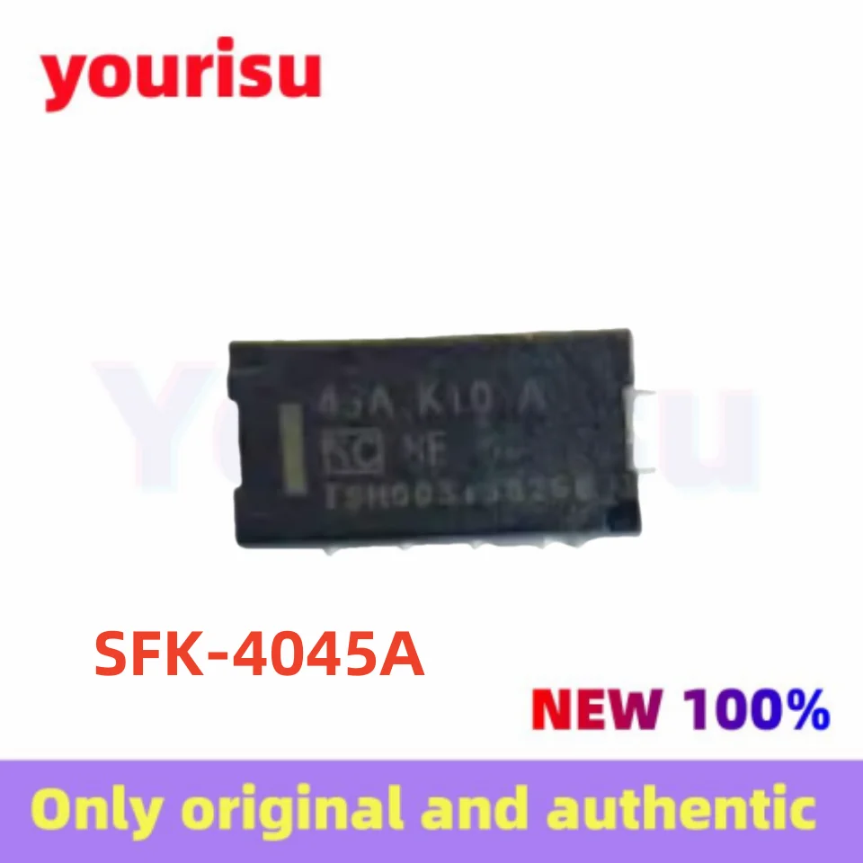 10Pcs/Lot New in stock SFK-4045A SFK-4045 SFK4045A SFK 4045 45A K10 A three-terminal lithium battery fuse