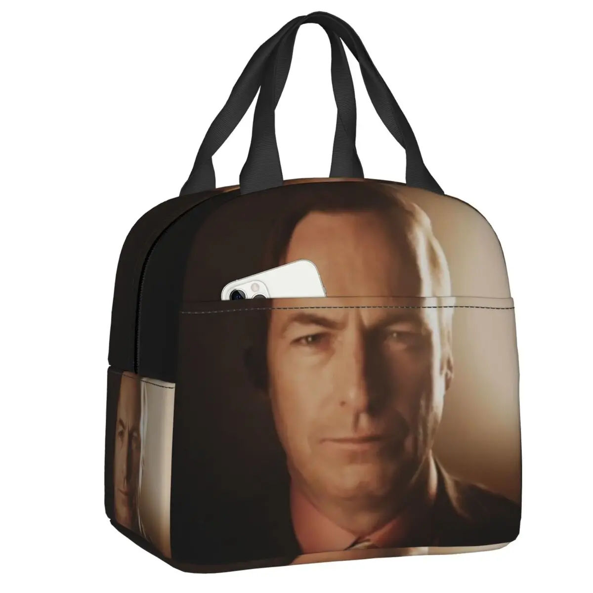 

Custom Better Call Saul And Breaking Bad Insulated Lunch Bags School Saul Goodman Portable Cooler Thermal Lunch Box Women Kids