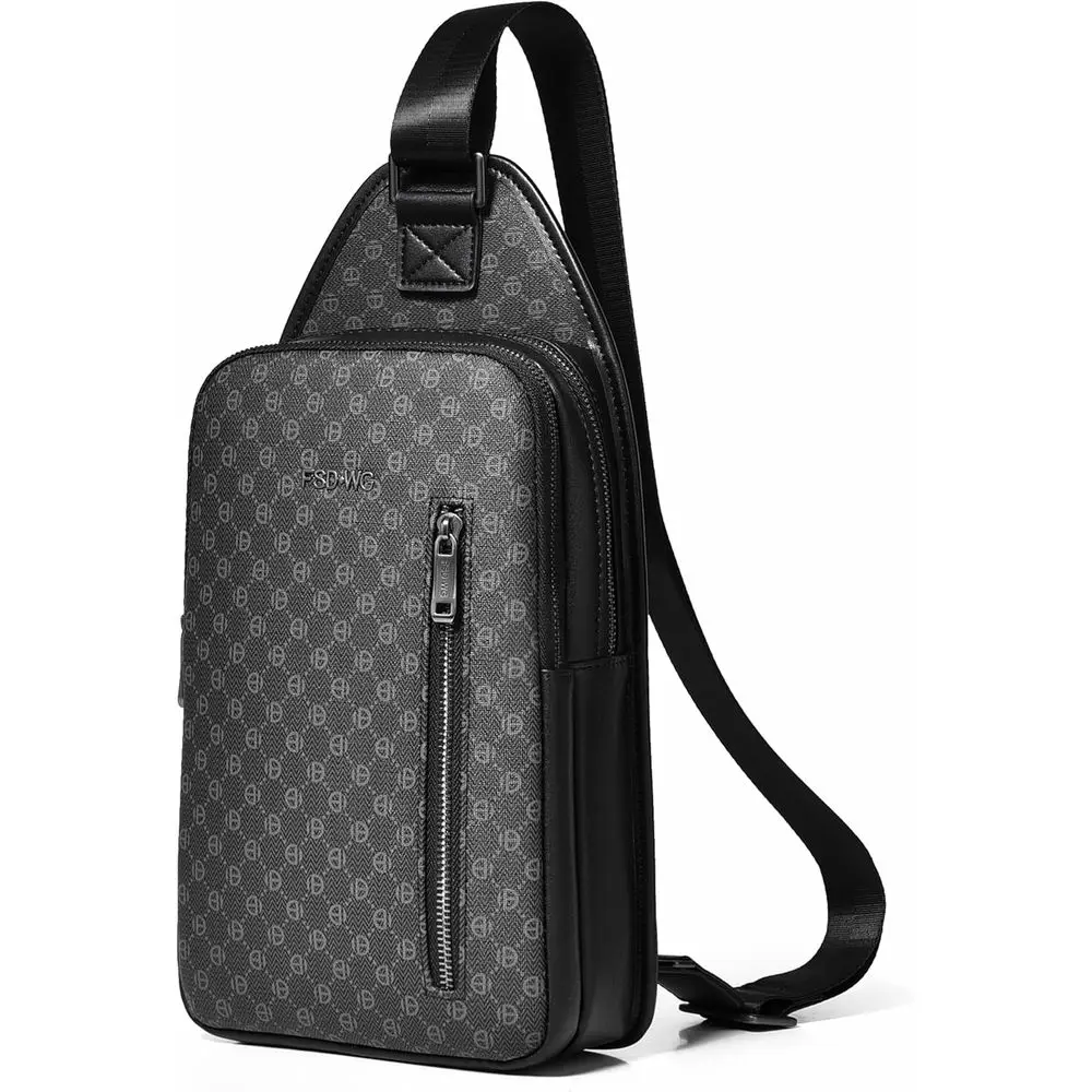 

Water-Resistant Sling Backpack for Men: Ideal for Travel and Hiking