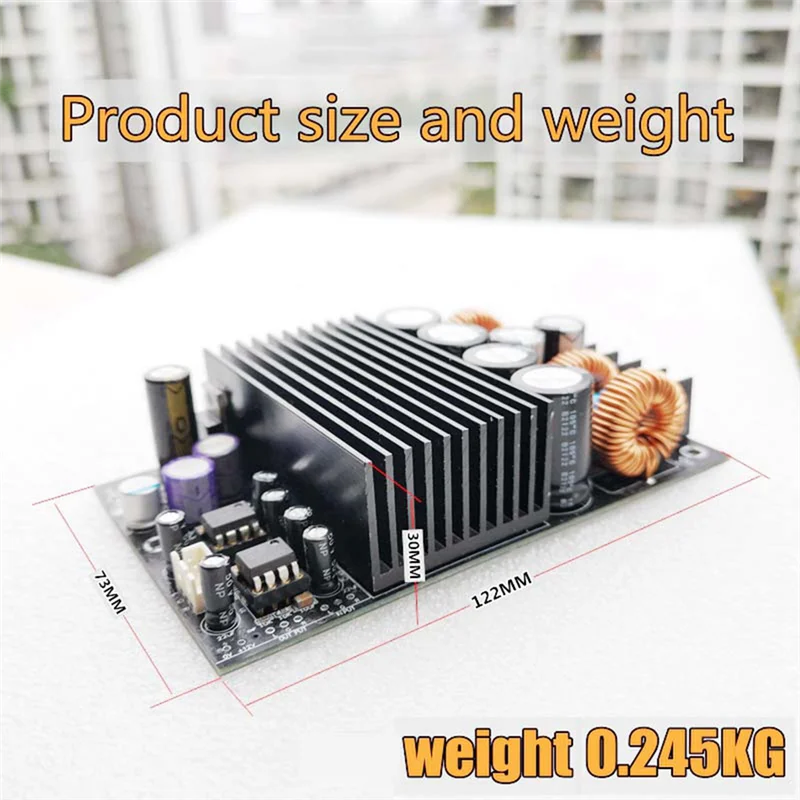 Upgraded TPA3255 2.0 DC19-40V PBTL 600W 315W + 315W Stereo Class D Digital High Power Hifi Amplifier Board-POS