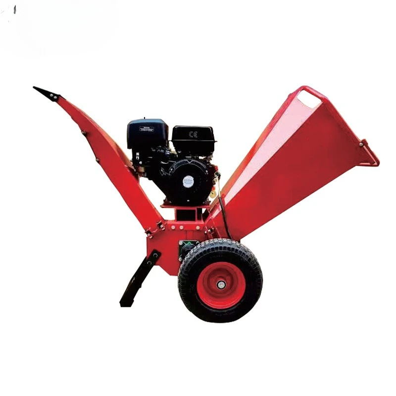 

Portable mobile hand push wood crusher straw branch garden branch crusher household small branch crusher