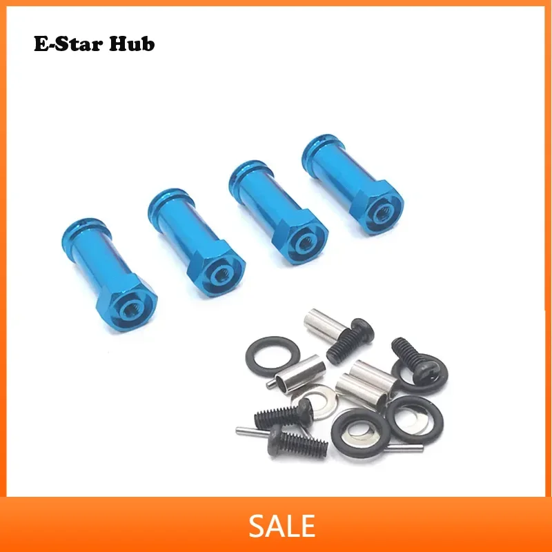 Metal 12Mm Hex Hub Extension Adapter Wheel Spacer Widener for 1/18 WLtoys A959 A949 A969 A979 K929 12428 184011 RC Upgrade Parts