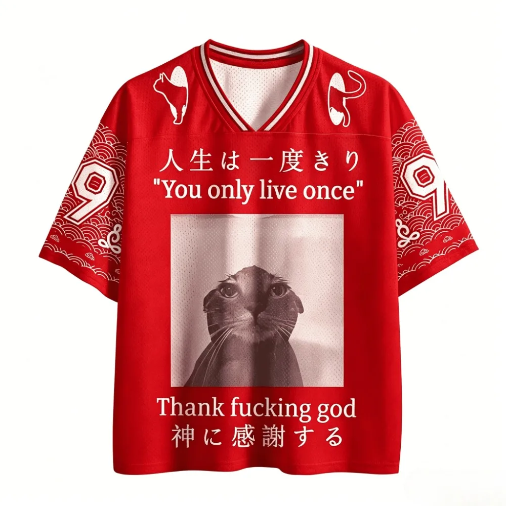 Y2K Japanische Ästhetik Katze 3D-Druck Atmungsaktives Schnelltrocknendes Herren- und Damen-T-Shirt Outdoor Street Casual Fashiona Eltern-Kind-Kleidung – Detail 7