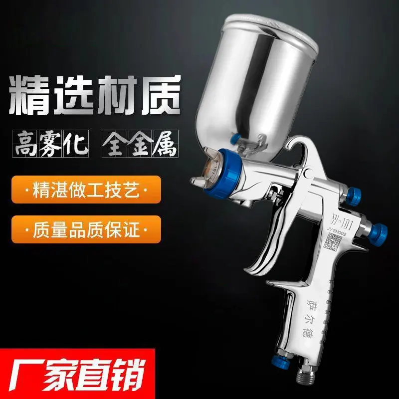 W101 Automotive Paint Spray Gun 71 Spray Paint Pot Furniture Pneumatic Tools High Atomization Paint Spray Gun