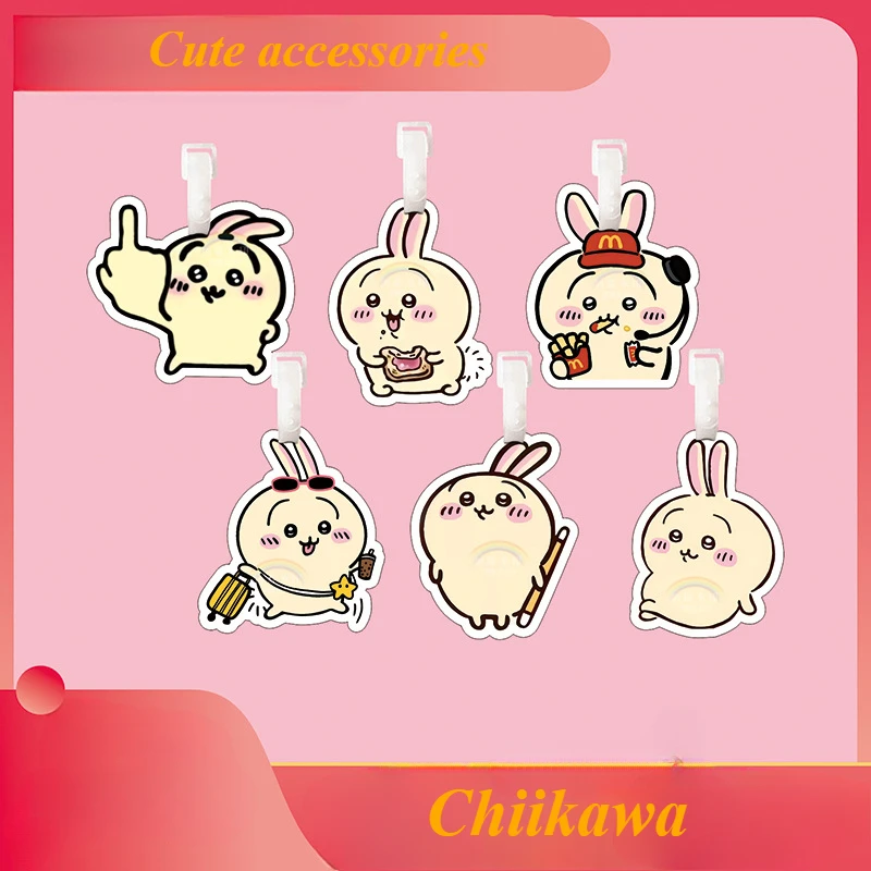 Chiikawa Hachiware Usagi schattige schooltas hanger bagagebord hangende ornamentketting