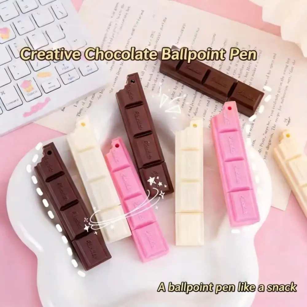 Cute Plastic Ballpoint Pen 0.5mm Nib Smooth Writing Craftsmanship Styling Pen Comfort Grip Candy Pen Writing Tools