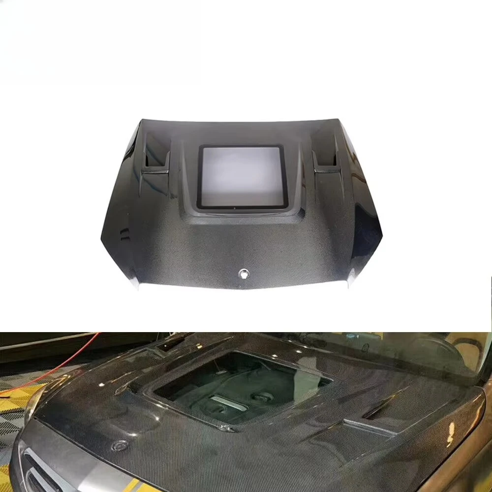 

Автомобильный капот из углеродного волокна для Mercedes Benz W205 C Class C200 C250 C300 C43 AMG 2015-2019, легкая модернизация капота