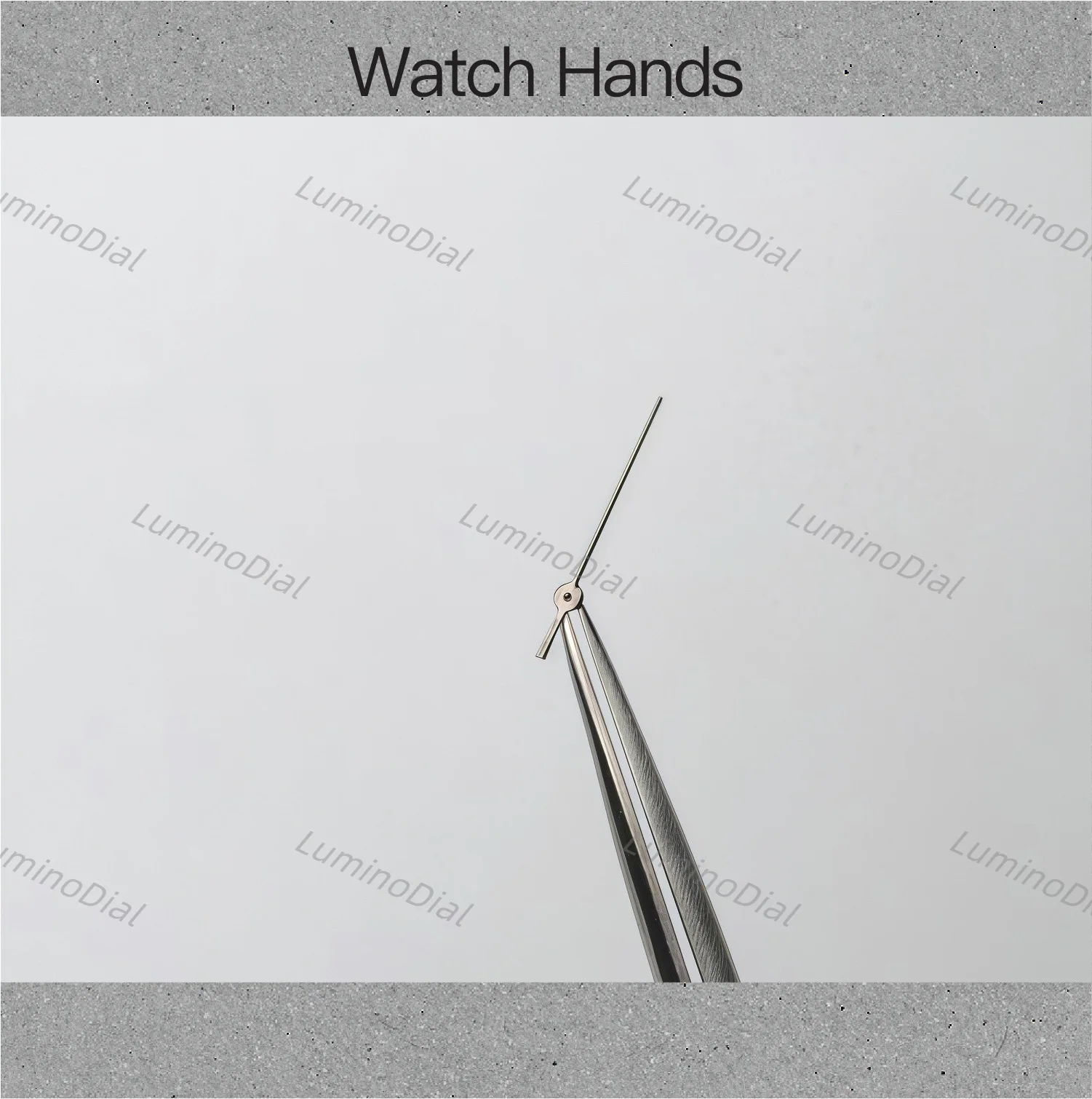 مضيئة حافة سوداء ساعة يد بيضاء الأيدي 7*10*10 مللي متر اكسسوارات الساعات لعيار NH35/NH36 #5