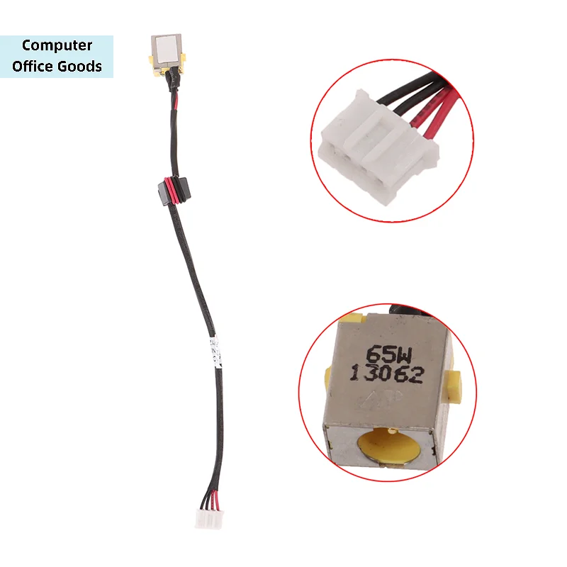【1PC DC Power Jack Connector Cable Scoket For Aspire E1-571 E1-571g E1-531g】