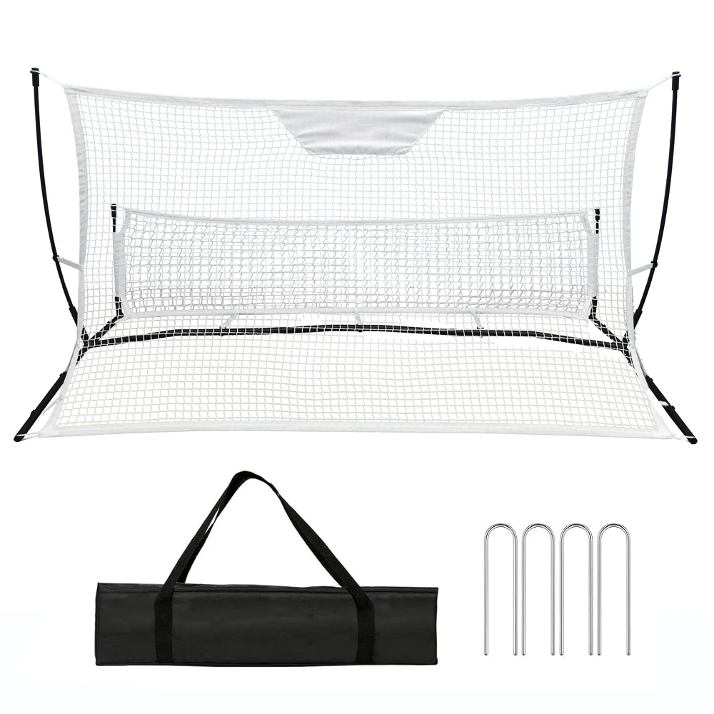 Football Shooting Training Net Rebound Net Portable Double-sided Rebound Children's and Adult Training Equipmentpromote sales