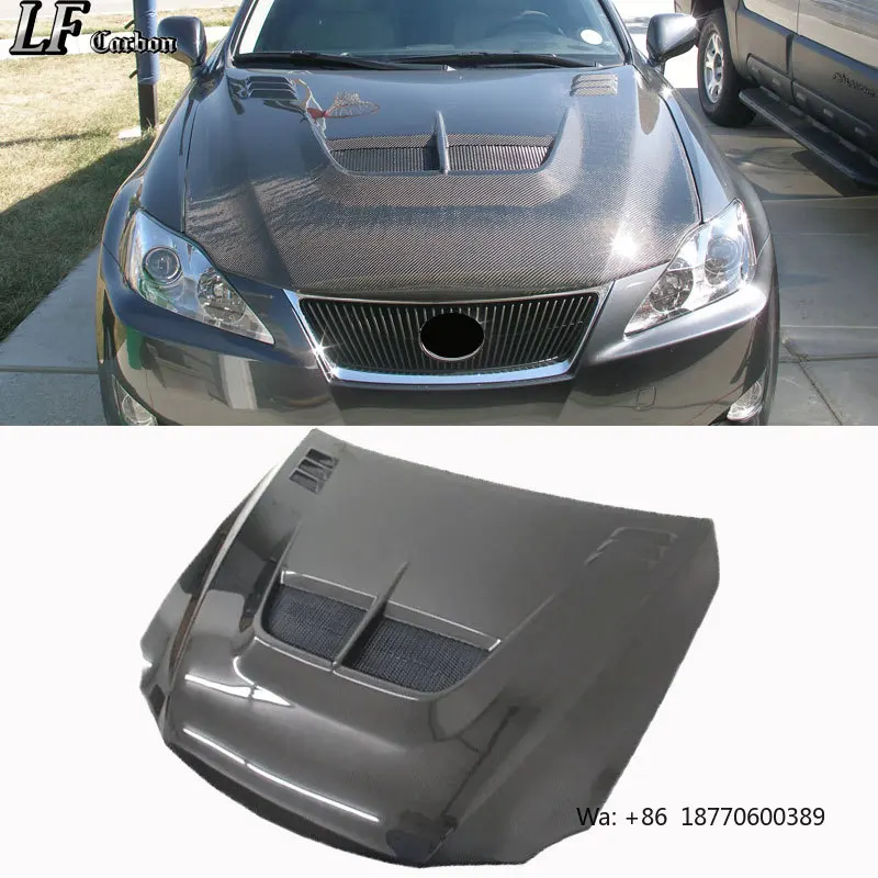 

Новый капот из углеродного волокна для IS250/350 ISF 2006-2012 с креплениями на болтах