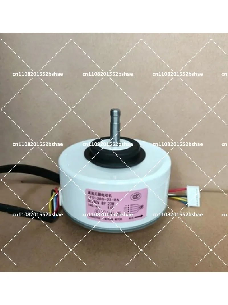 DC Motor Fan for Inverter Air Conditioning, 280mm Replacement Cooling Fan 23-8A 23-8B 23-8C 23-8F
