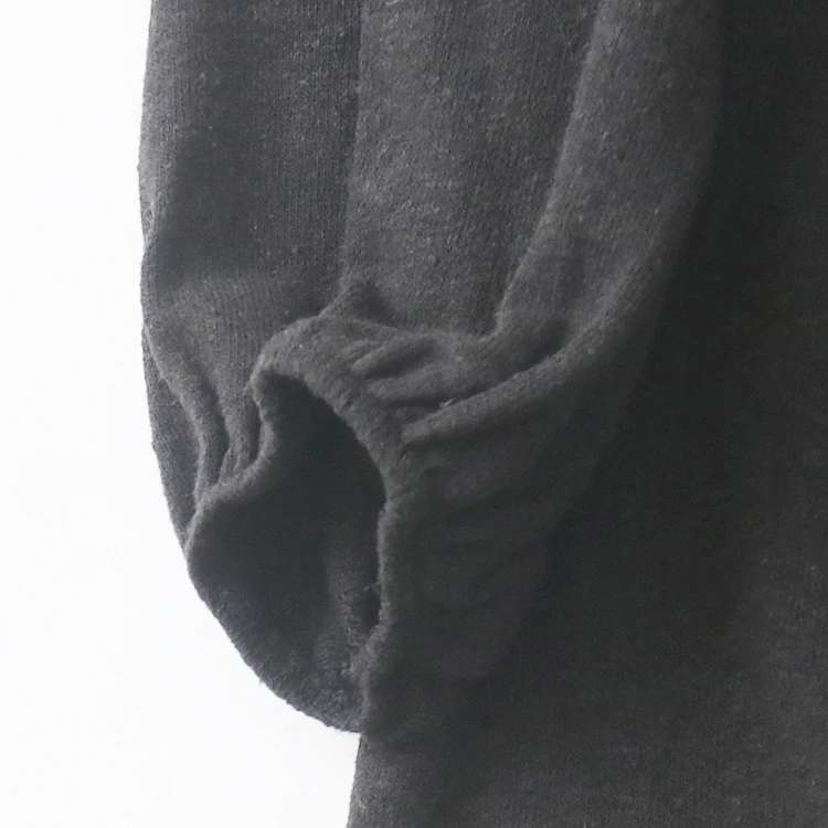 T-shirt rond Ne Long Sve pour femme, pull fin Fce Dr Pure Bla, couche de base, pull tricoté pour les déplacements, printemps...