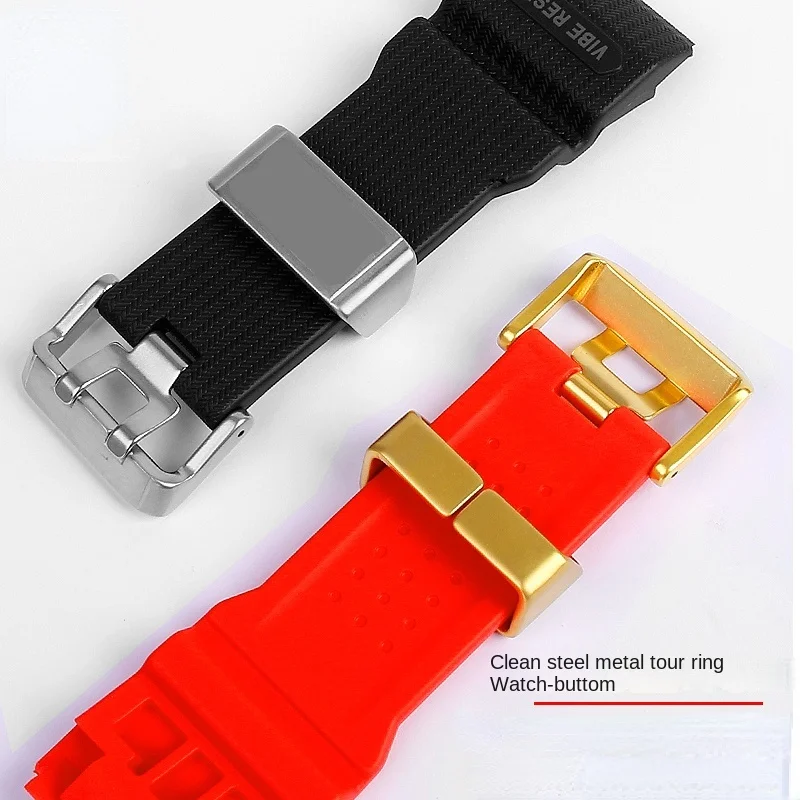 Resin watchband for Casio G-Shock big mud king GWG-1000-1A/A3/1A1 GB/GG series Sport soft silicone rubber mans watch strap 24mm