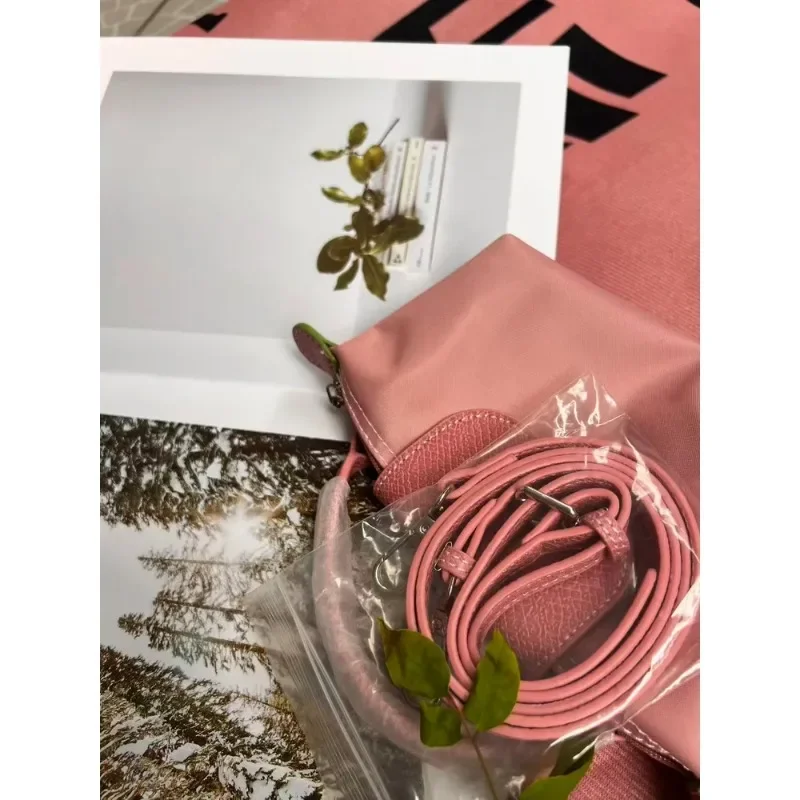 حقيبة كروس محمولة بدون فتحات، حقيبة كلاسيكية كلاسيكية، حقيبة نسائية، حقيبة كتف، حقيبة صغيرة من النايلون